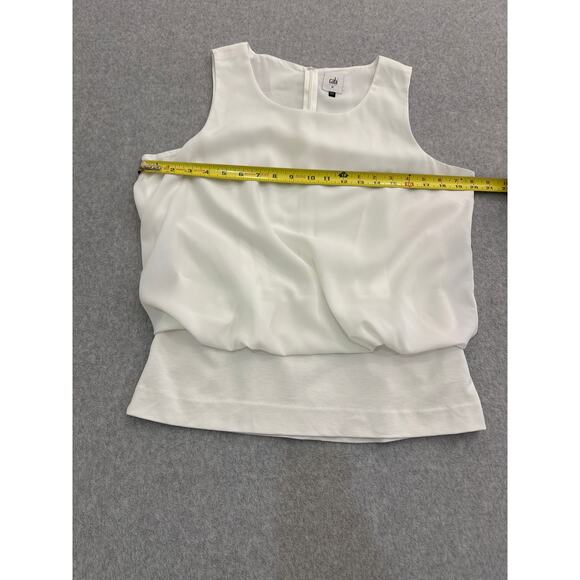 Cabi Women's Indulgence White Tank - Size M - Picture 6 of 10